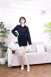 BoBoSocks袜啵啵 小甜豆-职业装OL私房写真、高跟鞋、油亮薄肉丝、绝美丝袜腿模、职场诱惑系拍摄 [99P]