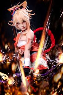 Messie Huang - Yoimiya 宵宫角色扮演和服性感美臀大尺度私房照 [42P]