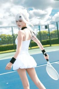 Shiina - 梅柳齐娜 同人网球部部员 户外运动清纯角色扮演写真 [33P]