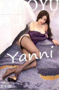 王馨瑶Yanni性感私房照：紫色亮片露背礼裙搭配超薄黑丝，演绎撩人室内诱惑与高级时尚感