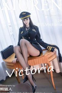 XiuRen秀人网-10580-果儿Victoria-情趣女警黑内衣黑丝爆乳熟女-2025.07.24 - 无圣光大尺度
