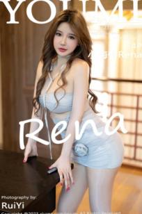 YouMi尤蜜荟 910 小海臀Rena 淡蓝连衣短裙私房照 绝美诱惑曲线 大尺度性感尤物家居写真 2023.03.06