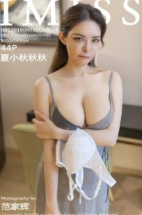 IMiss爱蜜社-344-夏小秋秋秋-居家围裙女仆风，大尺度诱惑私房写真，极致傲人曲线。