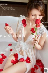 YouMi尤蜜-陈宇曦《热恋红玫瑰》私房摄影：唯美浴室花瓣浴与诱惑卧室大尺度写真
