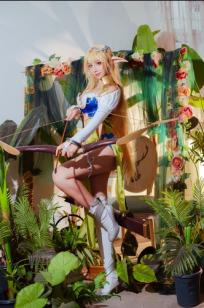九曲Jean 精灵村Elf Village角色扮演，精致妆容呈现极品精灵公主，清纯与性感并存的奇幻私房写真 [77P]