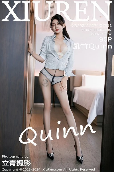 [XiuRen]高清写真图 2024.12.17 No.9611 凯竹Quinn 黑丝美腿