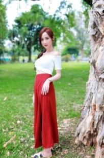 台湾正妹_ Lynne雨玄《台大外拍》 清新唯美校园风格写真集[87P]