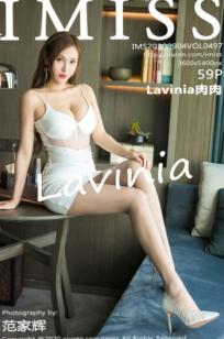 IMiss爱蜜社-497-Lavinia肉肉-室内私房典雅服饰与蕾丝内衣，展现气质女神的极致诱惑