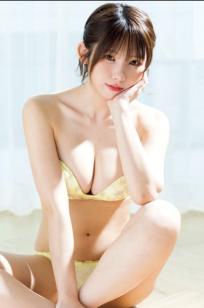 えなこ夏日清凉比基尼写真，肤白貌美演绎极致清纯与性感风情