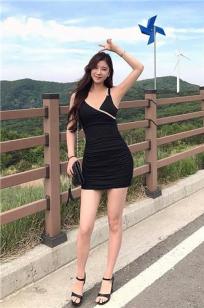 韩国九头身美女Jin Yeyoung 黄金比例的大长腿