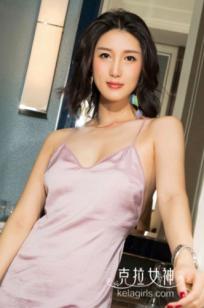 KelaGirls克拉女神-2018.05.03-王睿《今夜无眠》：粉色丝滑吊带睡裙私房照，展现优雅曼妙的曲线，温馨居家风格，气质女神尽显温柔诱惑