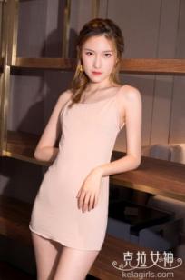 KelaGirls克拉女神-芊芊《左家娇女》：清纯吊带裙私房写真，尽显冷艳白嫩肌肤与极致诱惑