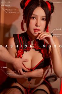 YouMi尤蜜 李多多《红头绳》：中式改良内衣系列，极致性感私房诱惑，撩人红黑配色演绎东方绝色