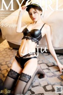 MyGirl美媛馆-539-小夕Juju女警制服诱惑，搭配蕾丝黑丝尽显性感风格，私房大尺度写真