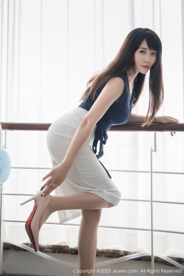   [XiuRen]高清写真图 2023.02.16 No.6272 严利娅Yuliya 短裙美腿第8张图片