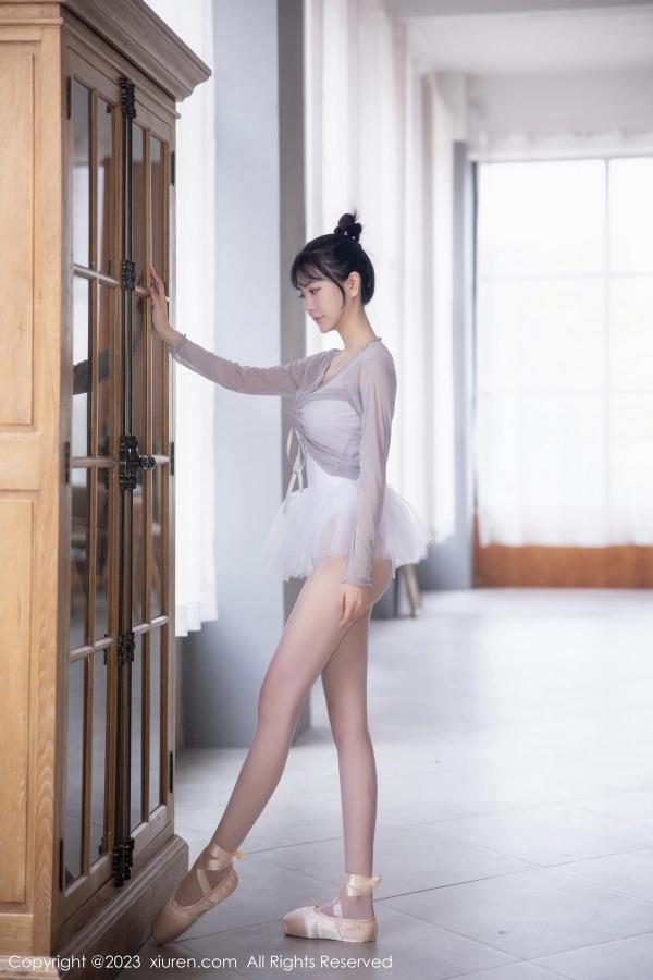   [XiuRen]高清写真图 2023.04.18 No.6592 谢小蒽 芭蕾舞蹈第5张图片