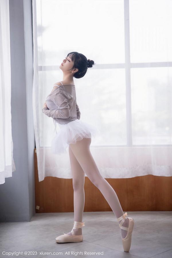   [XiuRen]高清写真图 2023.04.18 No.6592 谢小蒽 芭蕾舞蹈第29张图片