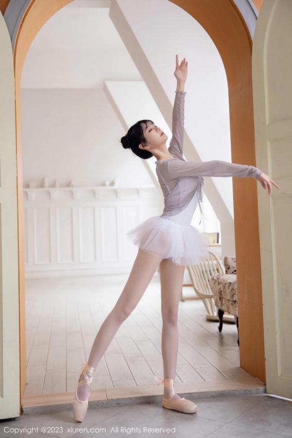   [XiuRen]高清写真图 2023.04.18 No.6592 谢小蒽 芭蕾舞蹈第31张图片