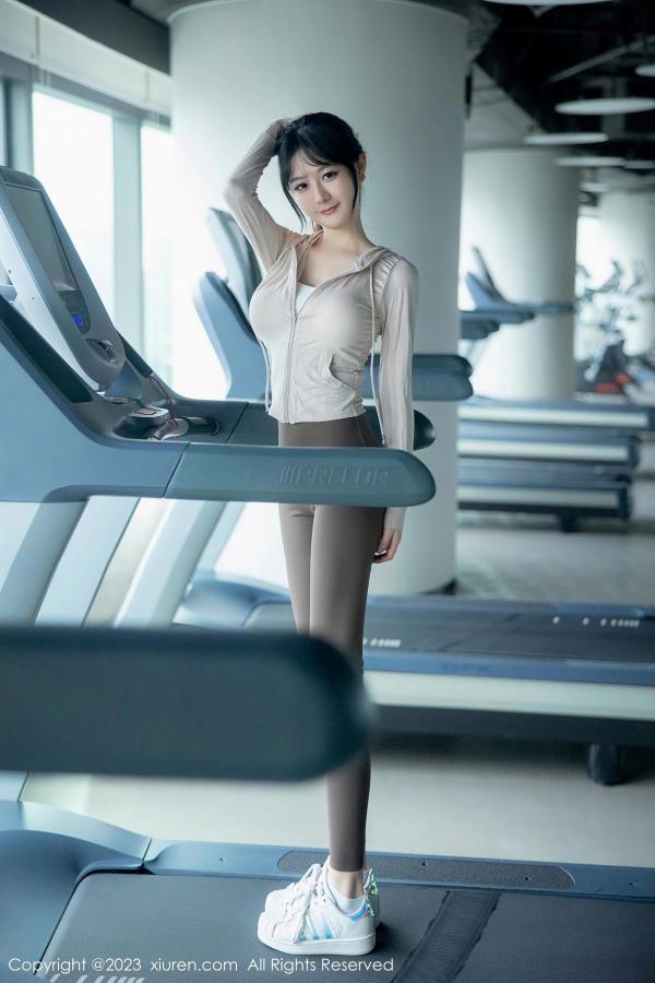   [XiuRen]高清写真图 2023.05.05 No.6683 幼幼 健身美腿第5张图片