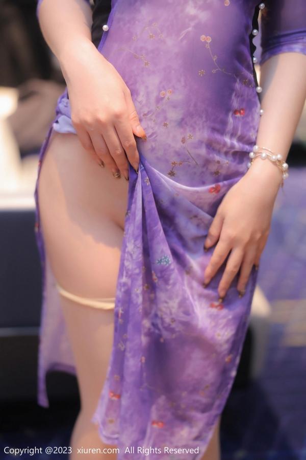   [XiuRen]高清写真图 2023.06.08 No.6876 司柠 美腿长裙第27张图片