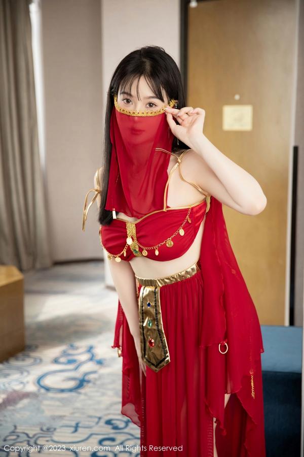   [XiuRen]高清写真图 2023.07.19 No.7103 柚琪Rich 西域舞服第11张图片