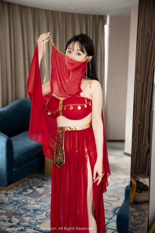   [XiuRen]高清写真图 2023.07.19 No.7103 柚琪Rich 西域舞服第13张图片