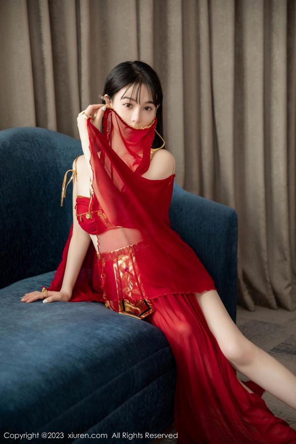   [XiuRen]高清写真图 2023.07.19 No.7103 柚琪Rich 西域舞服第18张图片