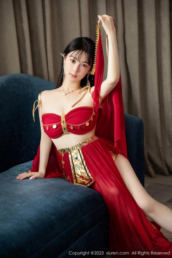   [XiuRen]高清写真图 2023.07.19 No.7103 柚琪Rich 西域舞服第19张图片