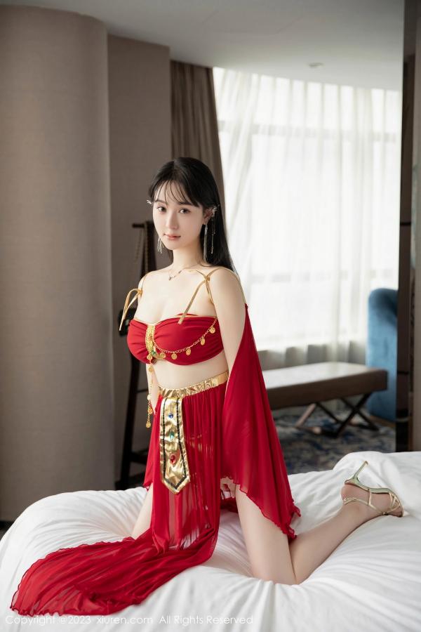   [XiuRen]高清写真图 2023.07.19 No.7103 柚琪Rich 西域舞服第28张图片