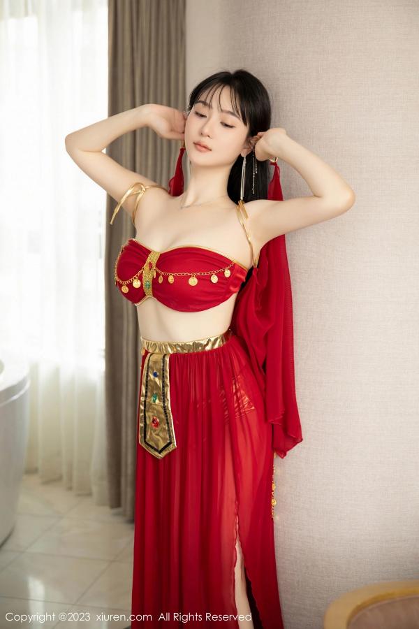   [XiuRen]高清写真图 2023.07.19 No.7103 柚琪Rich 西域舞服第40张图片