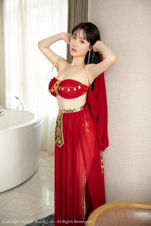   [XiuRen]高清写真图 2023.07.19 No.7103 柚琪Rich 西域舞服第41张图片
