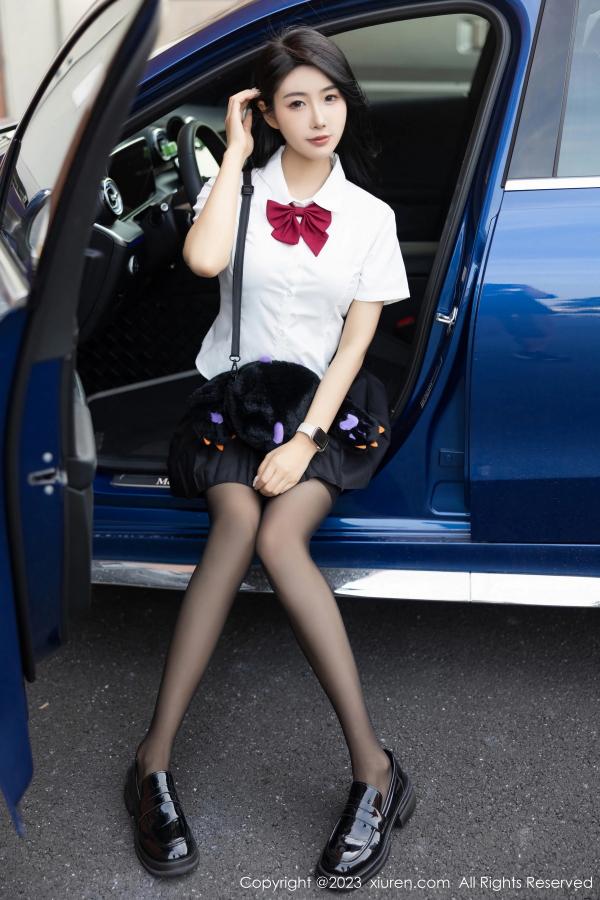   [XiuRen]高清写真图 2023.11.13 No.7653 苏苏阿 短裙美腿第7张图片