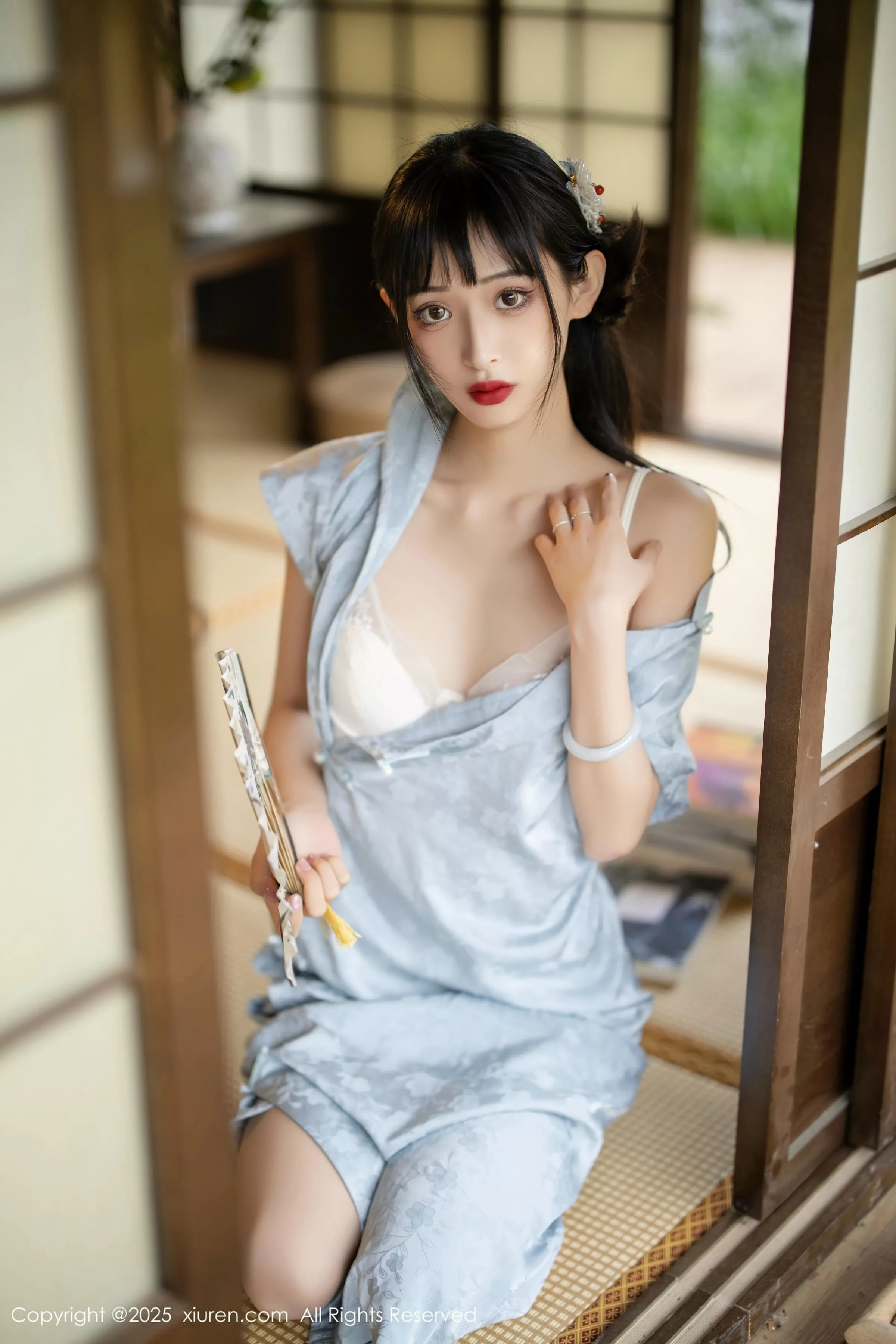  [XiuRen]高清写真图 2025.05.15 No.10278 茂木希子 日式旗袍第28张图片