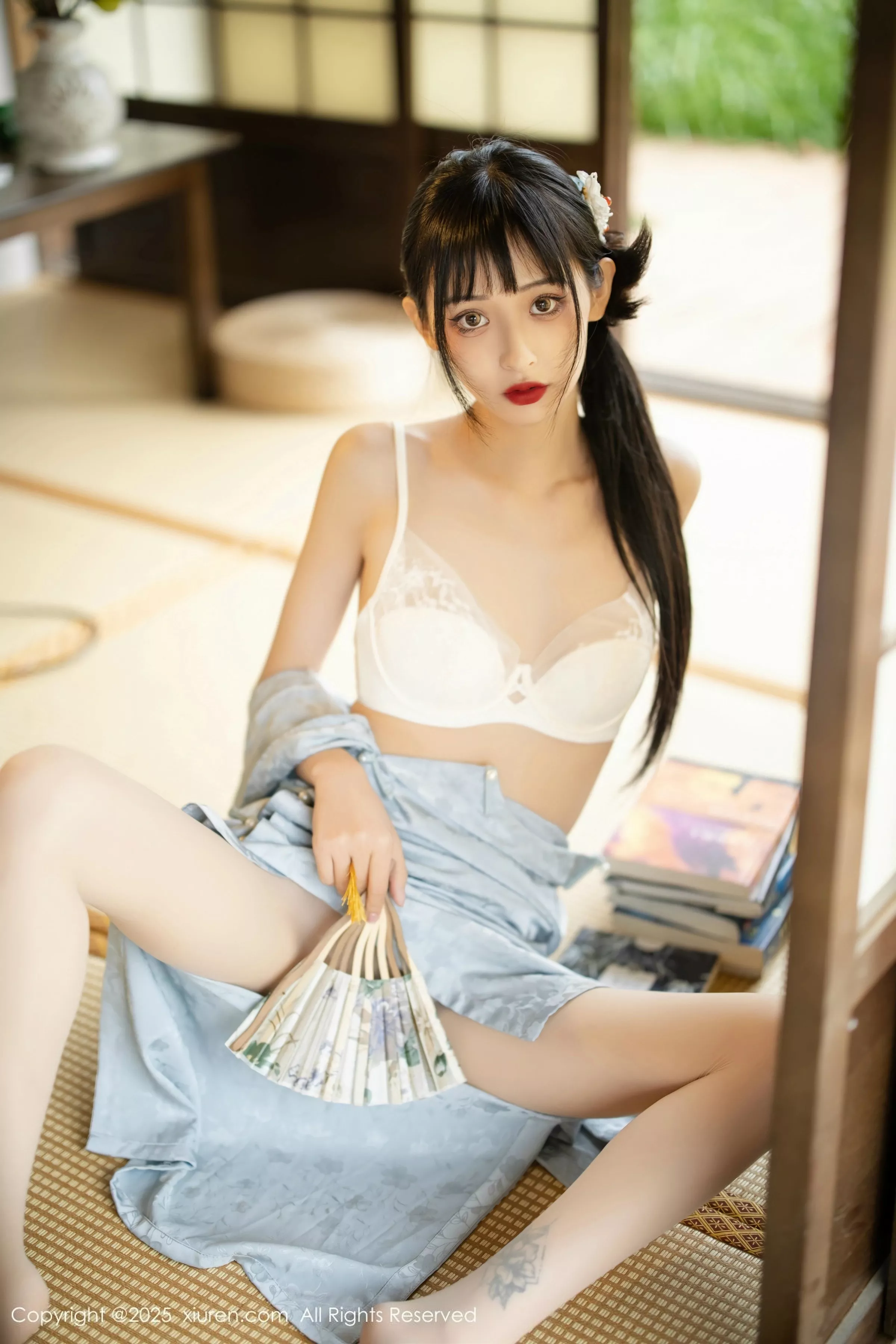   [XiuRen]高清写真图 2025.05.15 No.10278 茂木希子 日式旗袍第32张图片