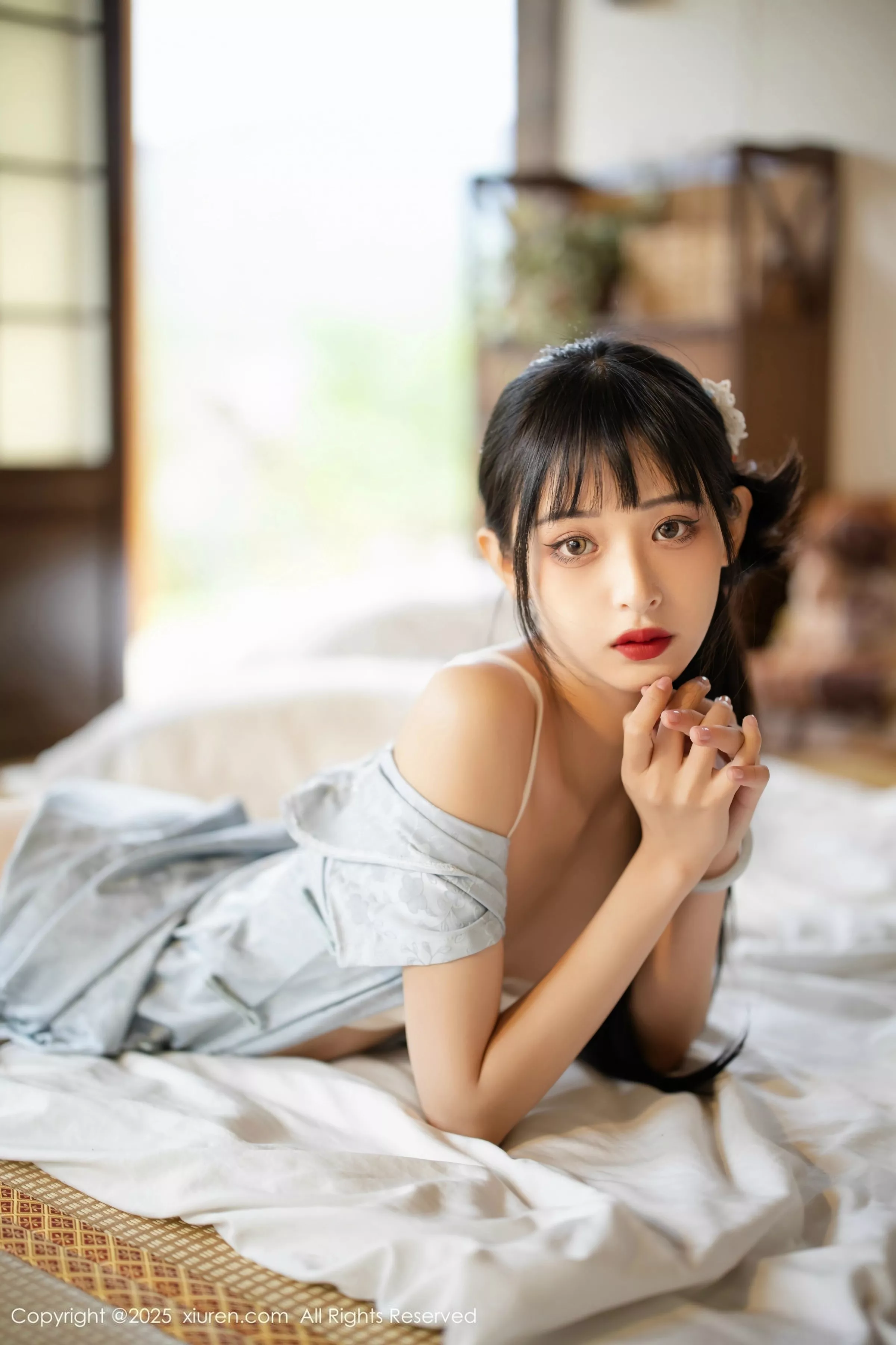   [XiuRen]高清写真图 2025.05.15 No.10278 茂木希子 日式旗袍第41张图片