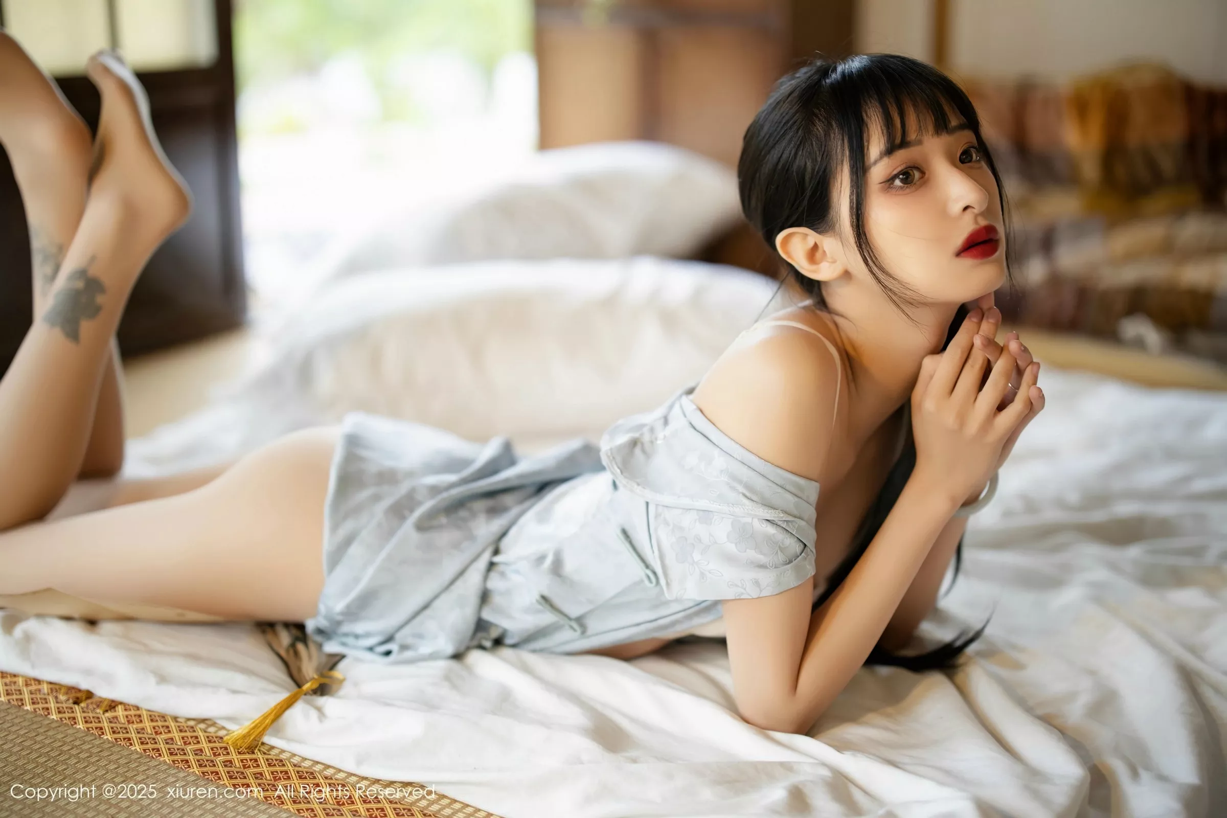   [XiuRen]高清写真图 2025.05.15 No.10278 茂木希子 日式旗袍第42张图片