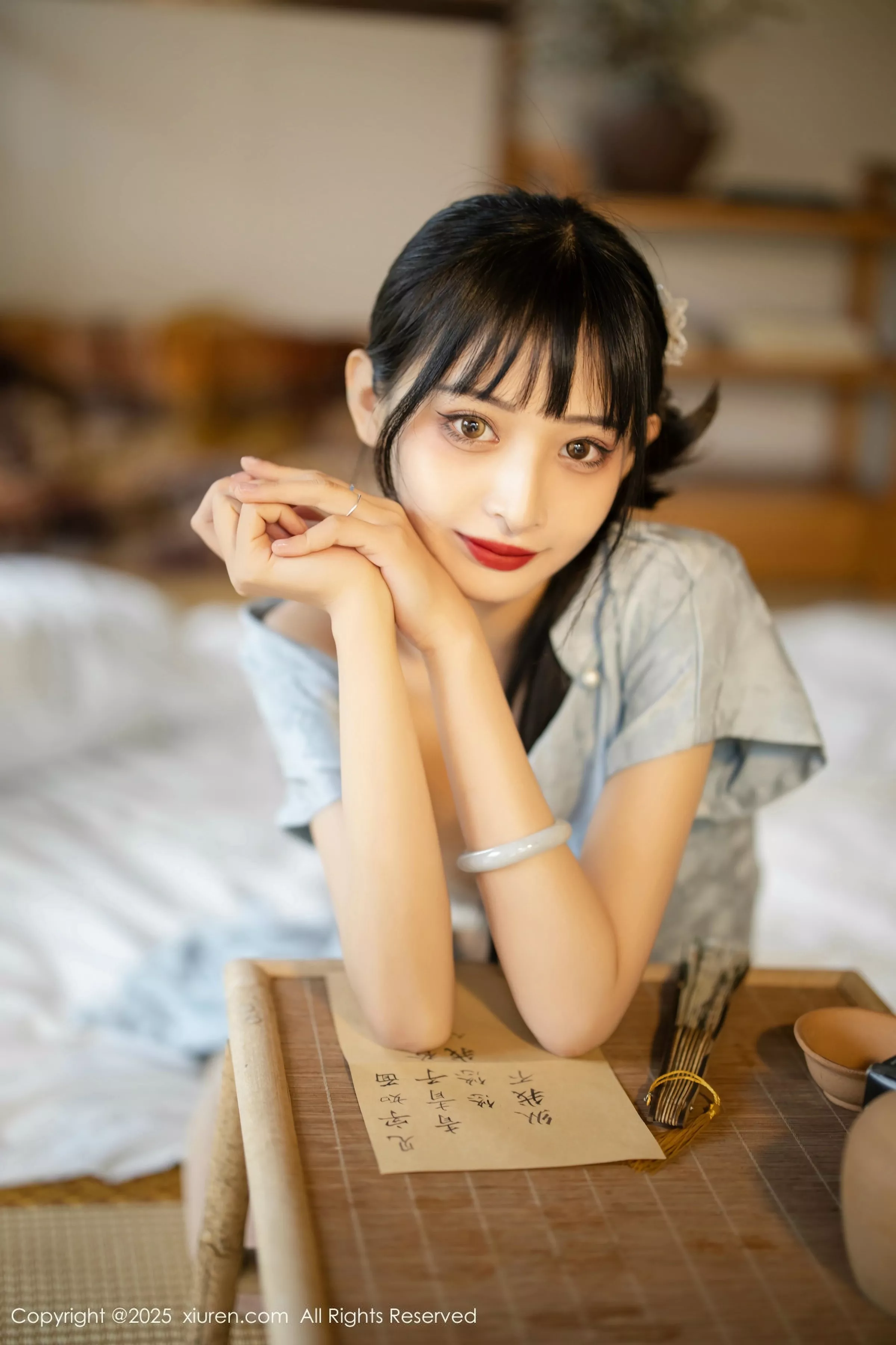   [XiuRen]高清写真图 2025.05.15 No.10278 茂木希子 日式旗袍第47张图片