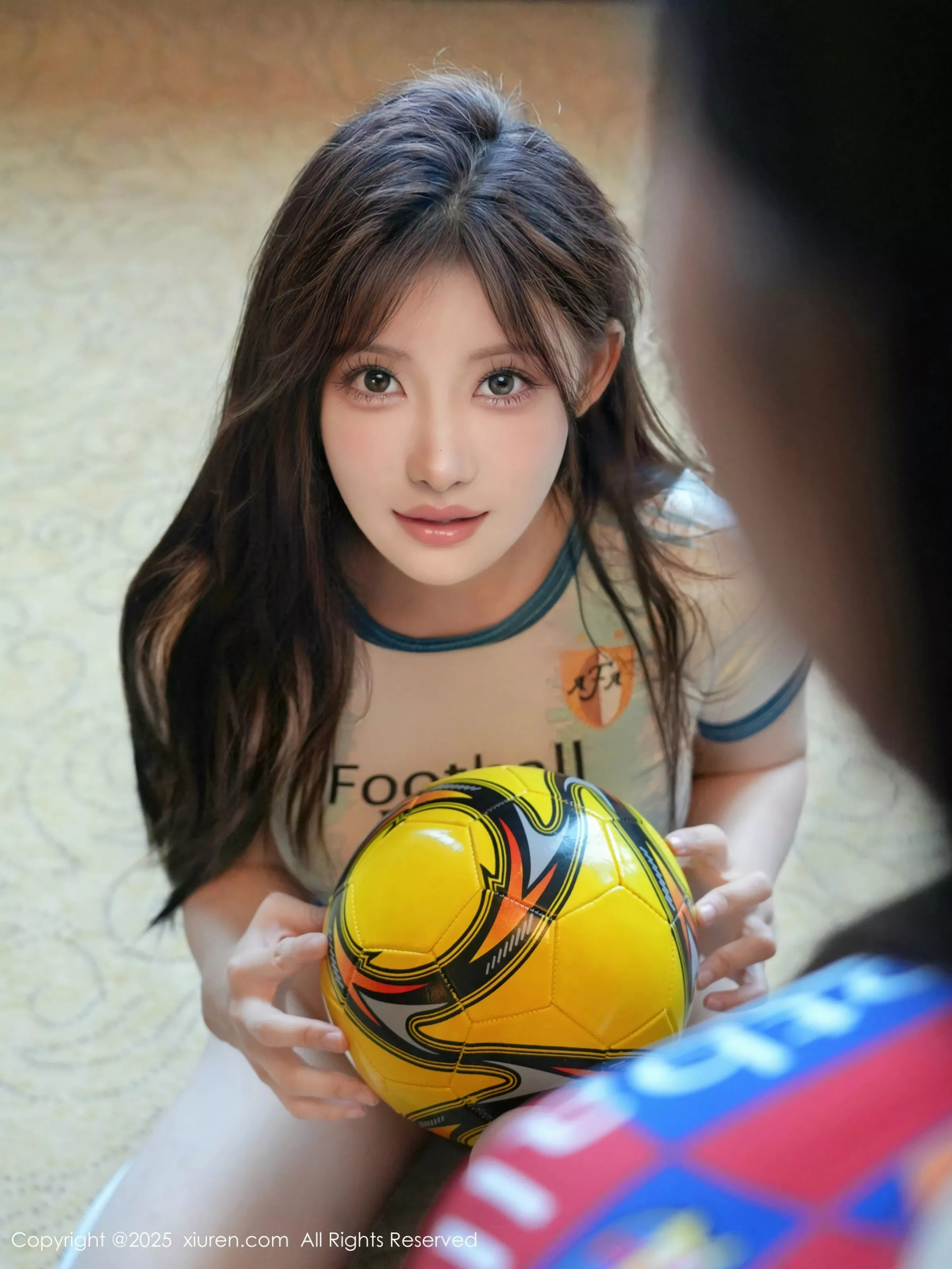  [XiuRen]高清写真图 2025.06.23 No.10447 金允希Yuki 足球宝贝第45张图片