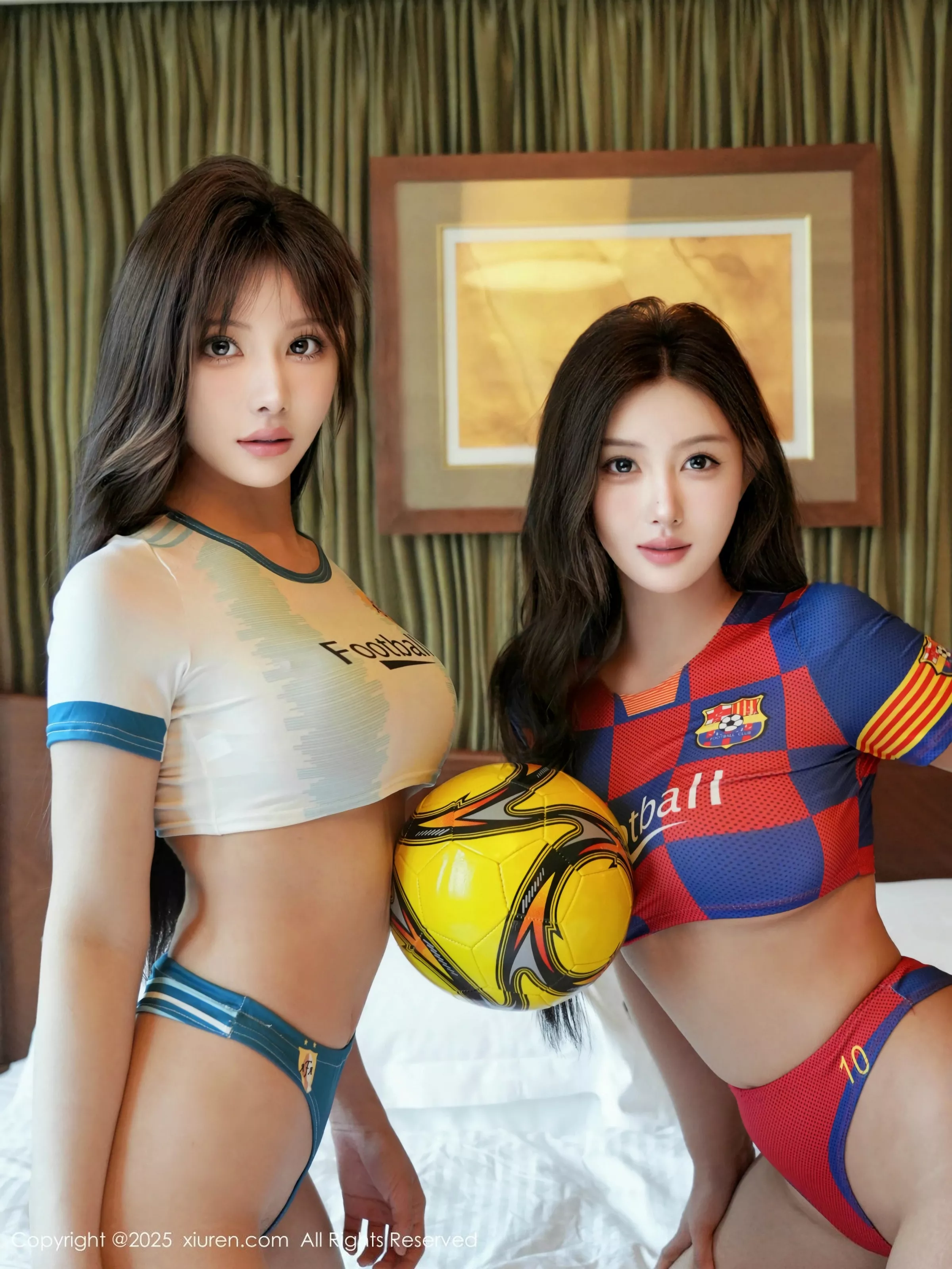   [XiuRen]高清写真图 2025.06.23 No.10447 金允希Yuki 足球宝贝第48张图片