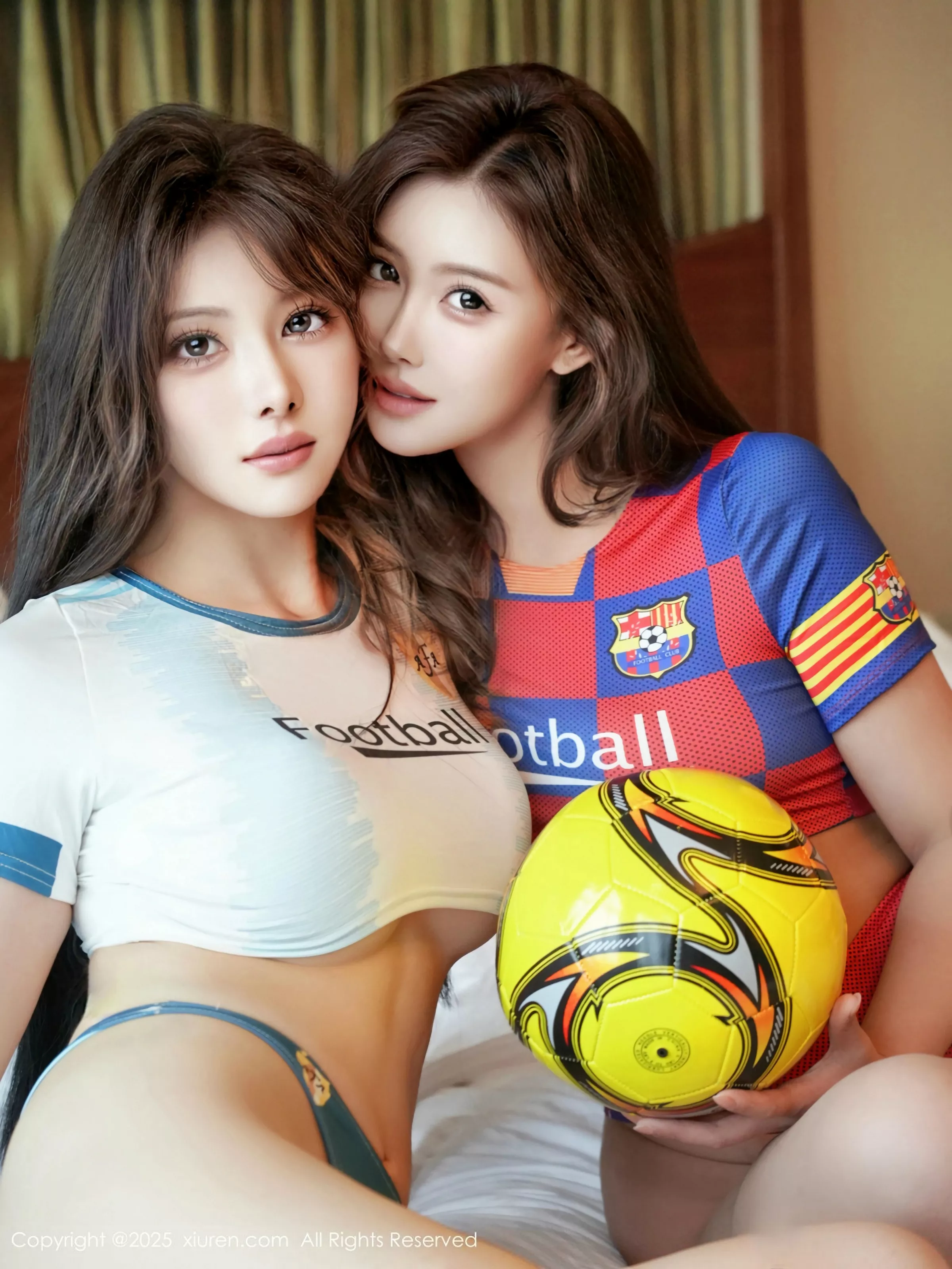   [XiuRen]高清写真图 2025.06.23 No.10447 金允希Yuki 足球宝贝第50张图片