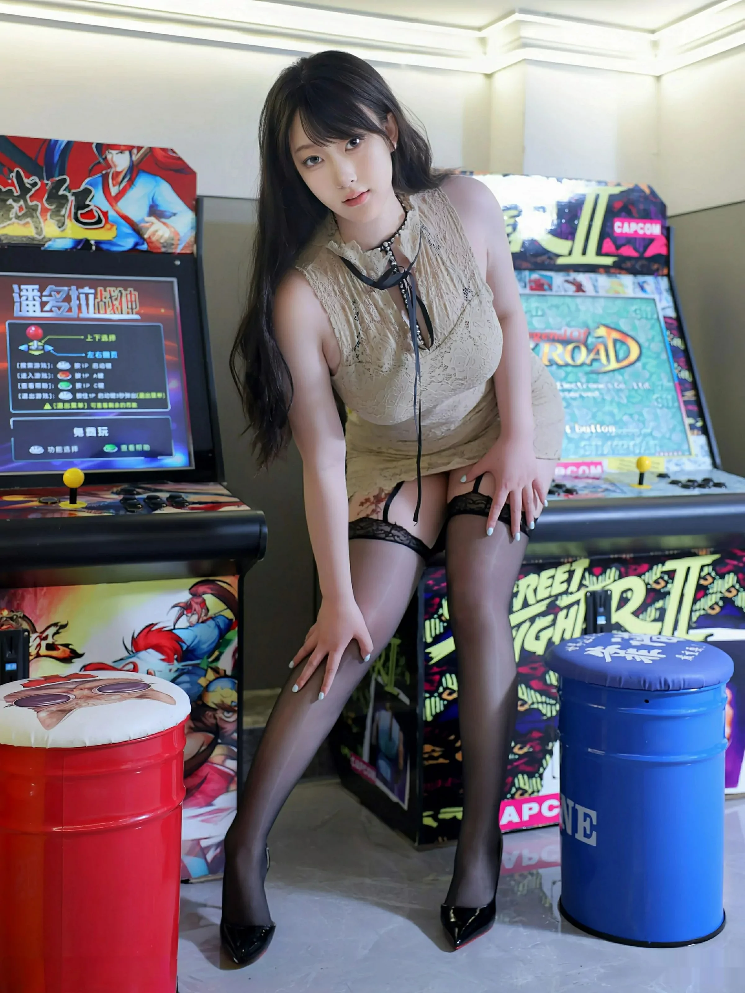   [XiuRen]高清写真图 2025.08.13 No.10643 李沁恩lrene 魅惑黑丝第33张图片