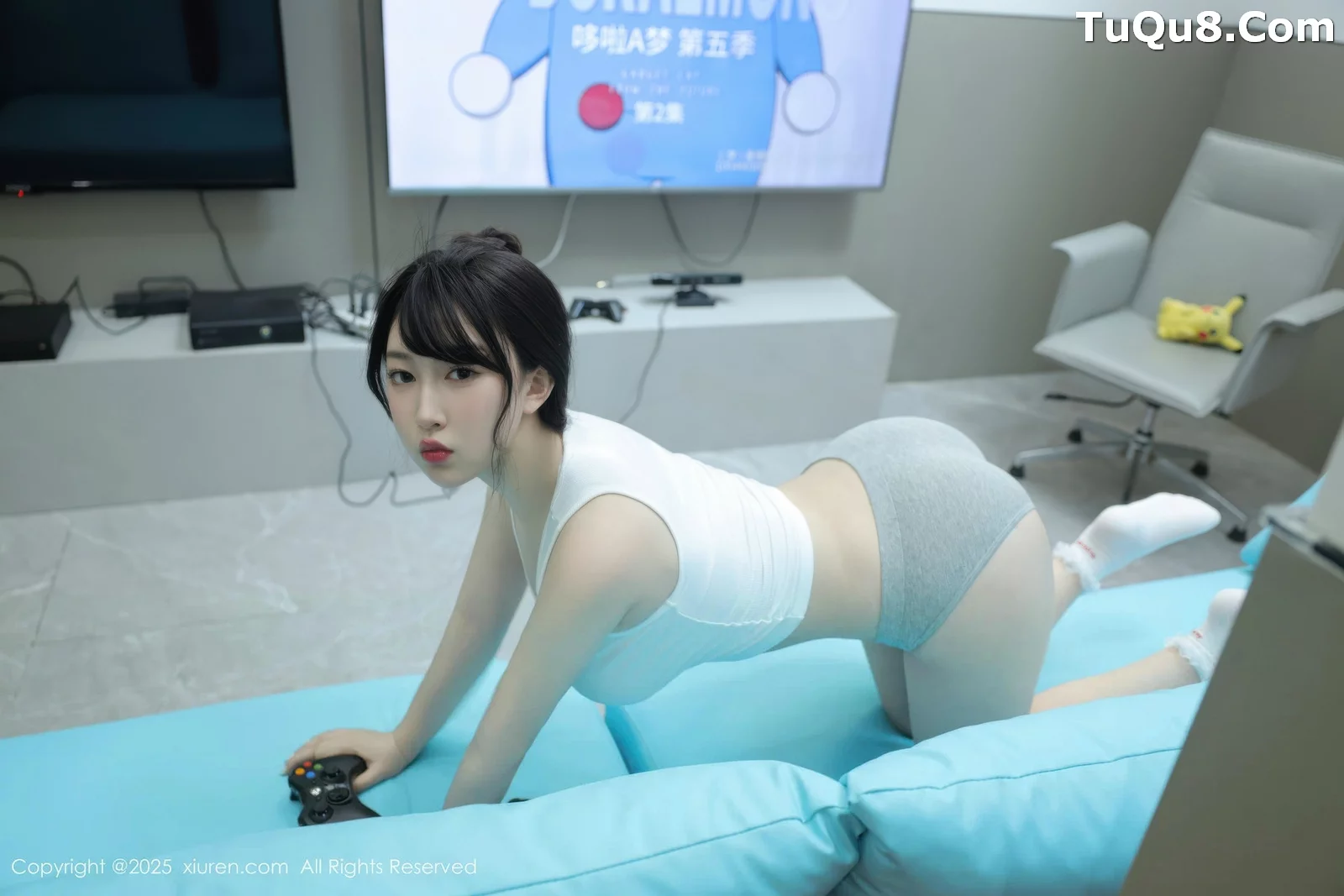   [XiuRen]高清写真图 2025.08.21 No.10676 李沁恩lrene 居家服第15张图片