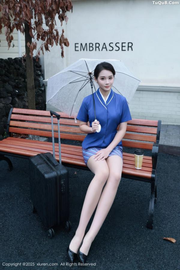  [XiuRen]高清写真图 2025.08.29 No.10708 南乔 空姐制服第6张图片