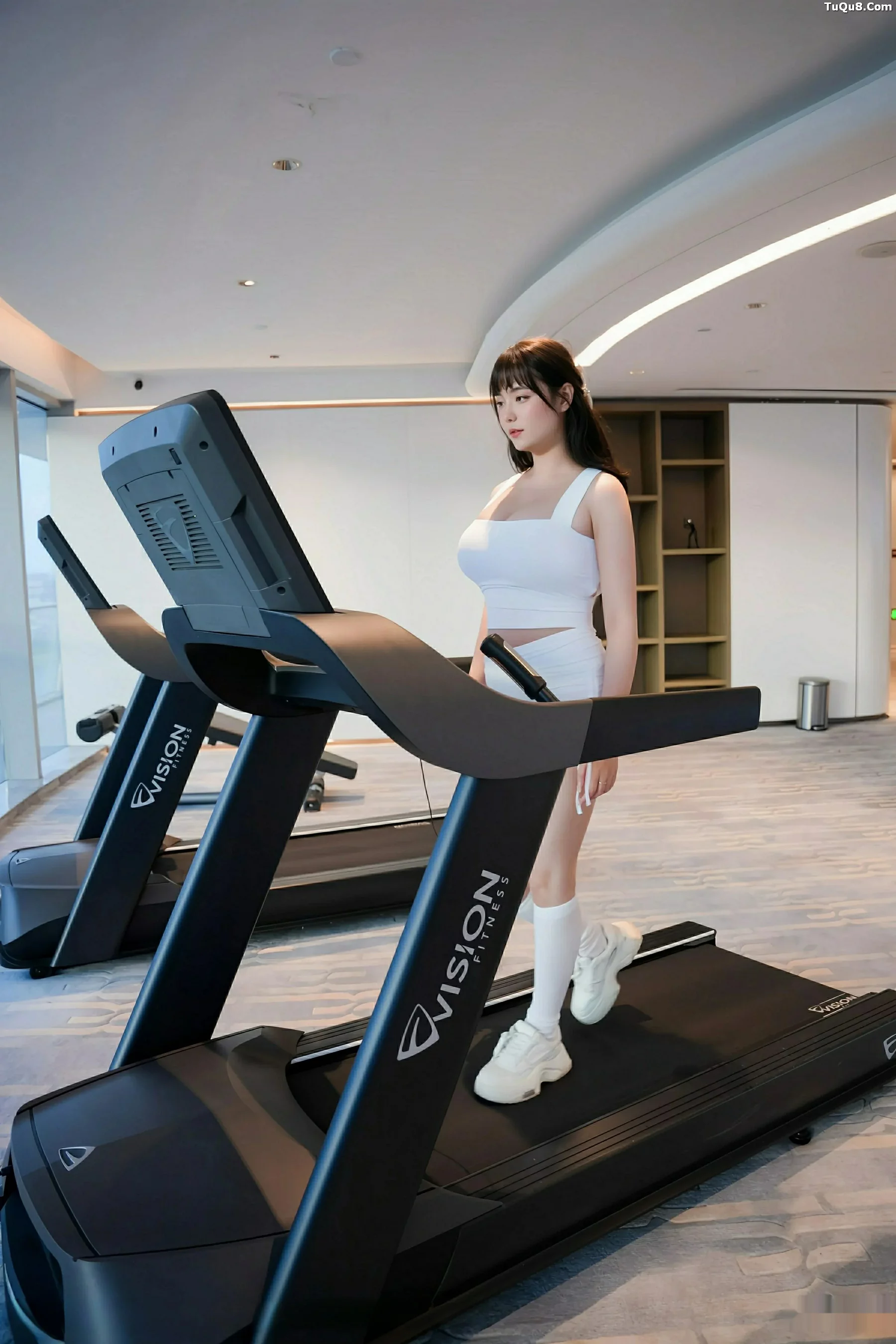   [XiuRen]高清写真图 2025.09.25 No.10808 软情 健身房第12张图片