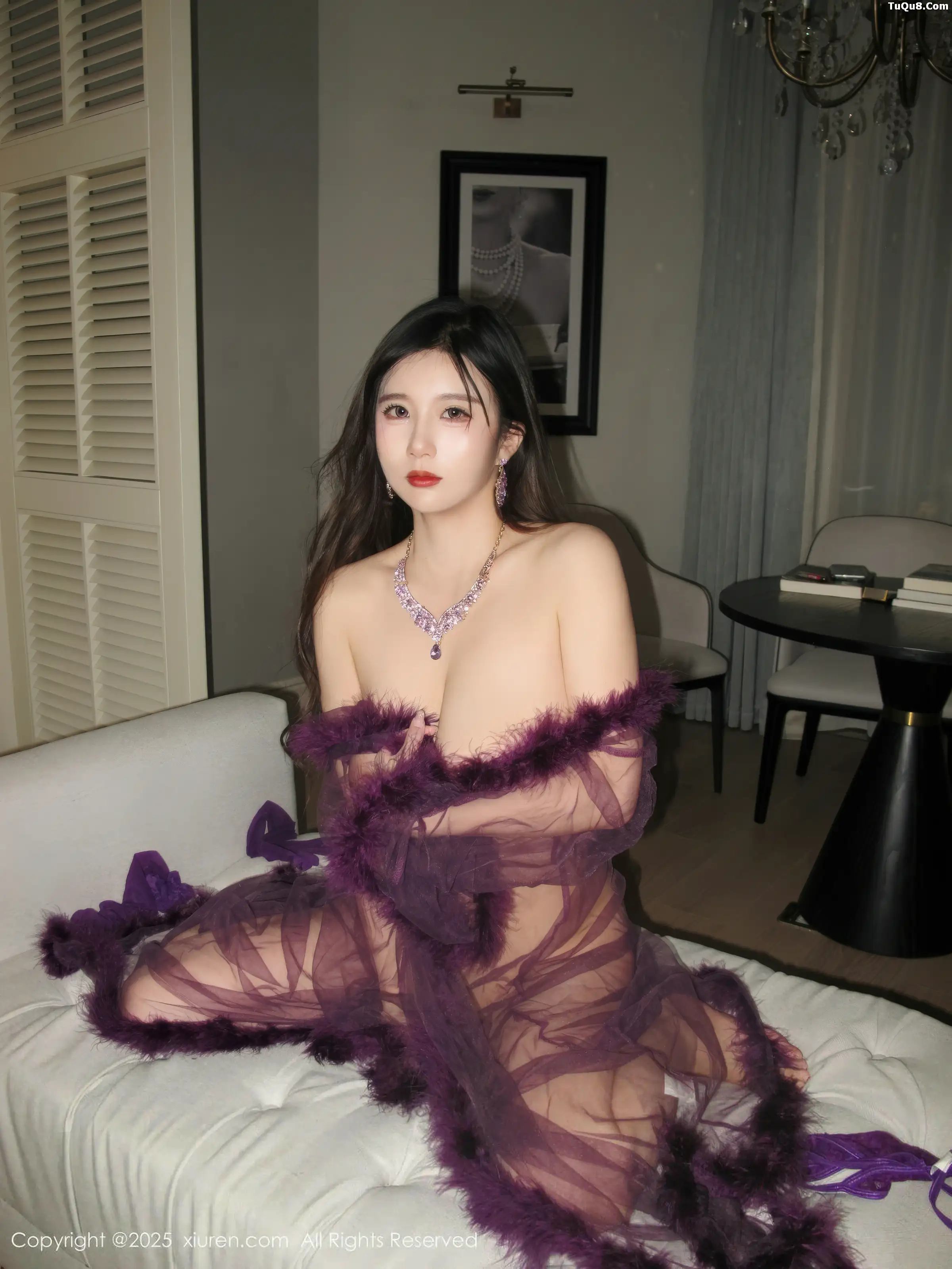   [XiuRen]高清写真图 2025.11.28 No.11047 小肉肉咪 魅惑黑丝第50张图片