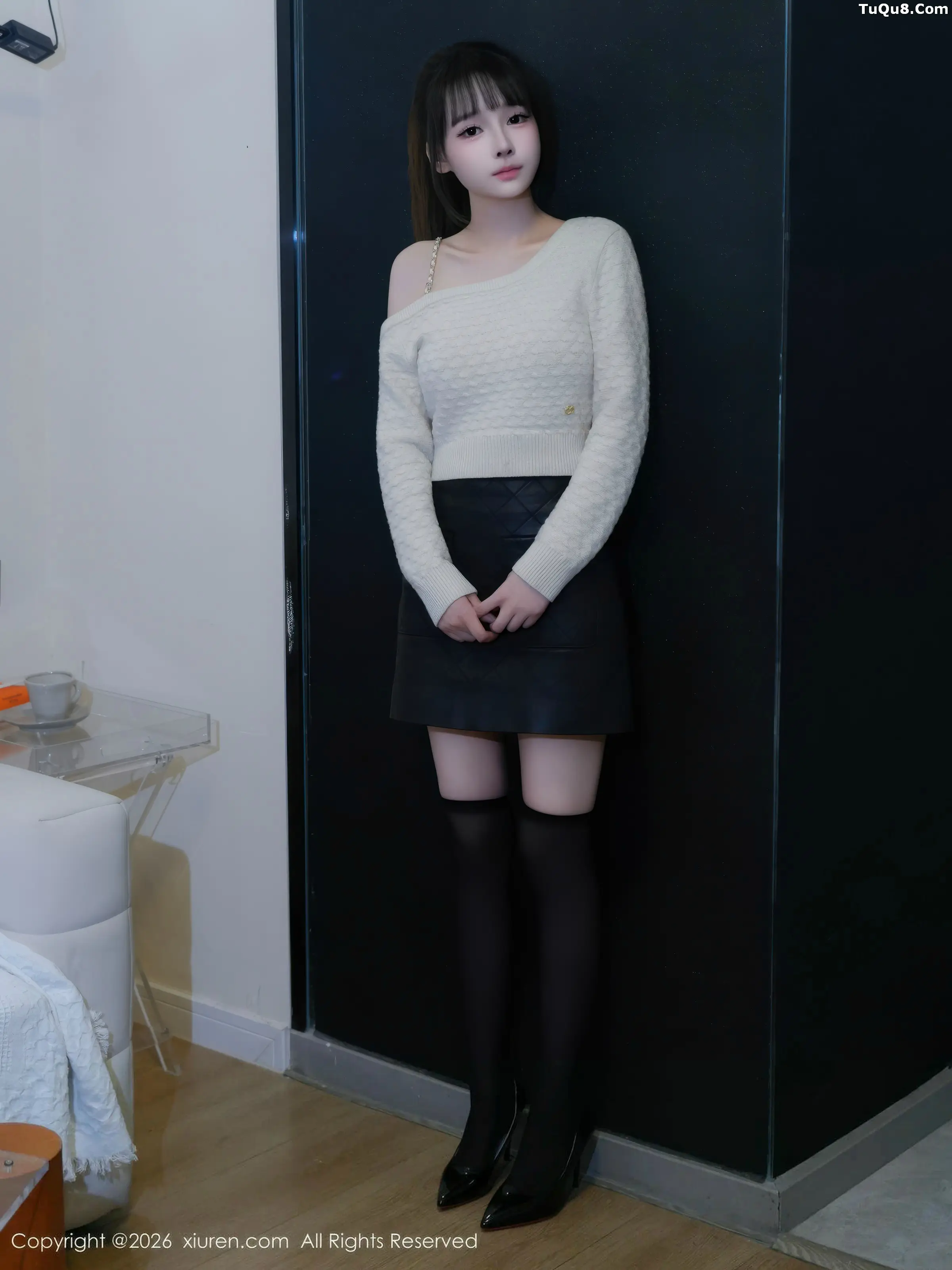   [XiuRen]高清写真图 2026.01.21 No.11254 沈蜜儿 性感白T第1张图片