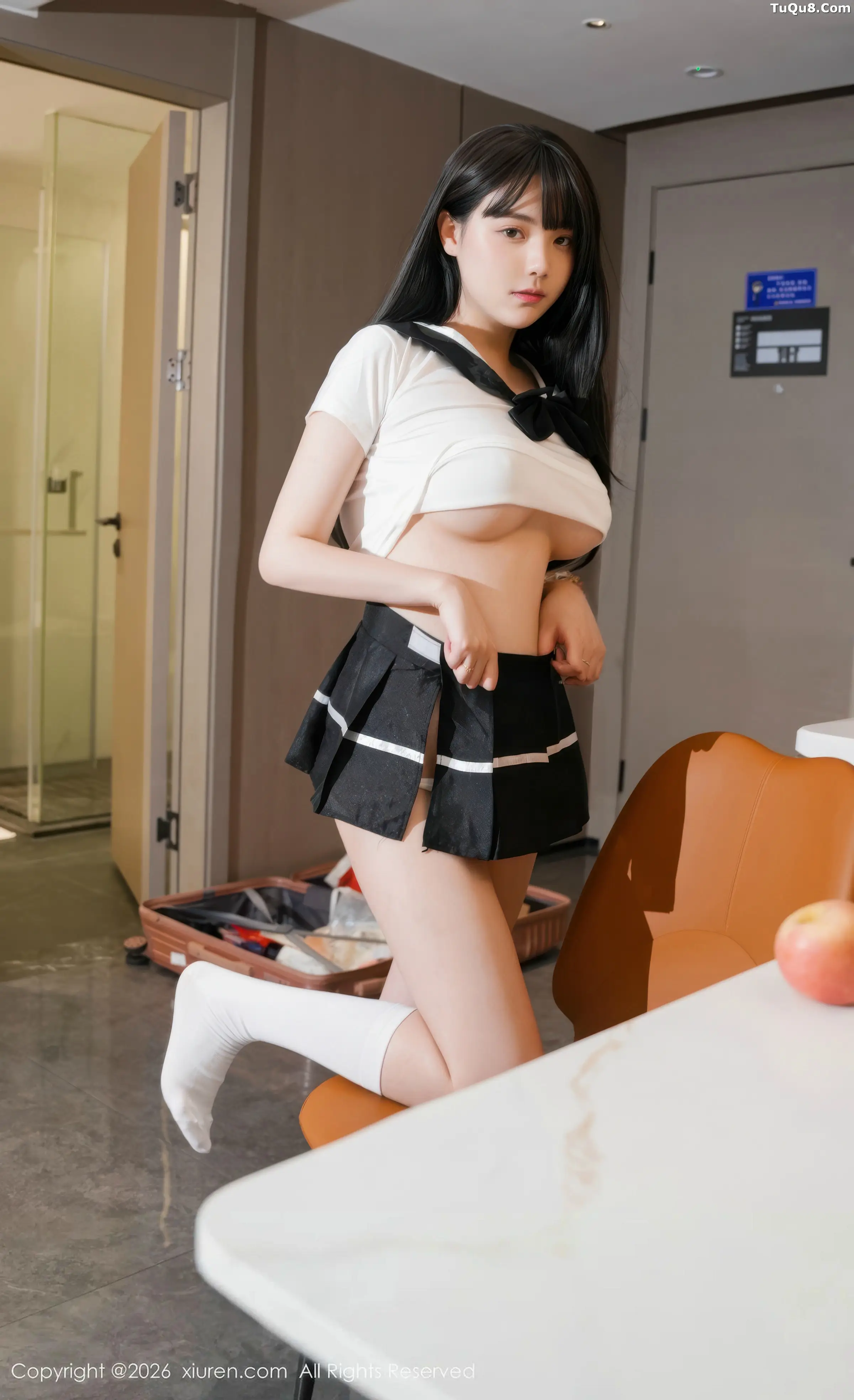   [XiuRen]高清写真图 2026.01.21 No.11256 软情 教室场景第35张图片