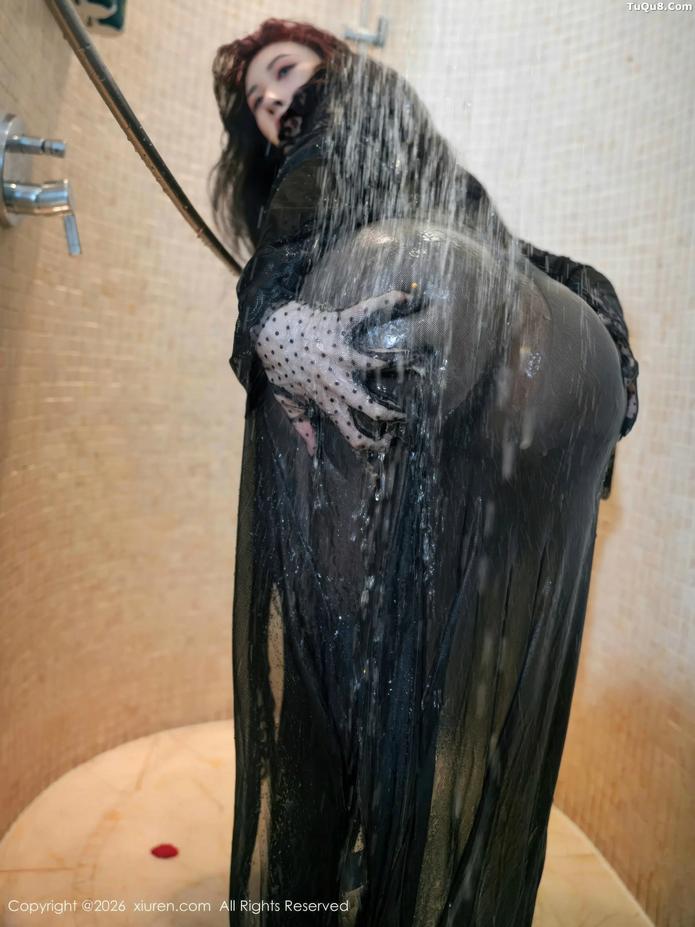   [XiuRen]高清写真图 2026.01.22 No.11263 夏冰冰 黑色情趣服饰第31张图片