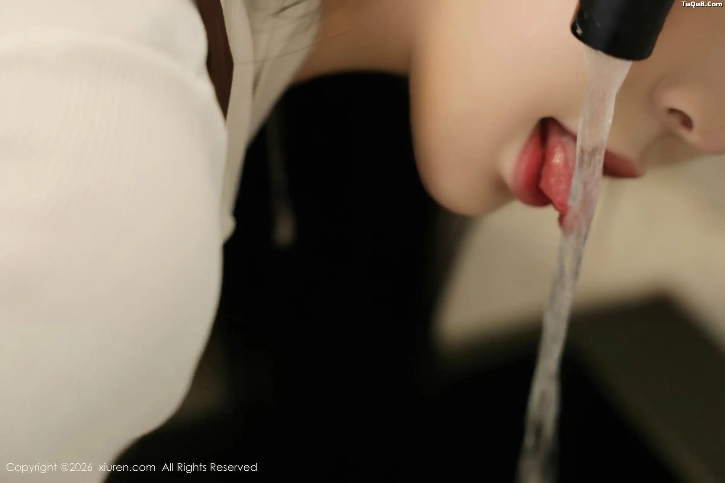   [XiuRen]高清写真图 2026.01.08 No.11207 奶思兔 黑色情趣内衣第22张图片