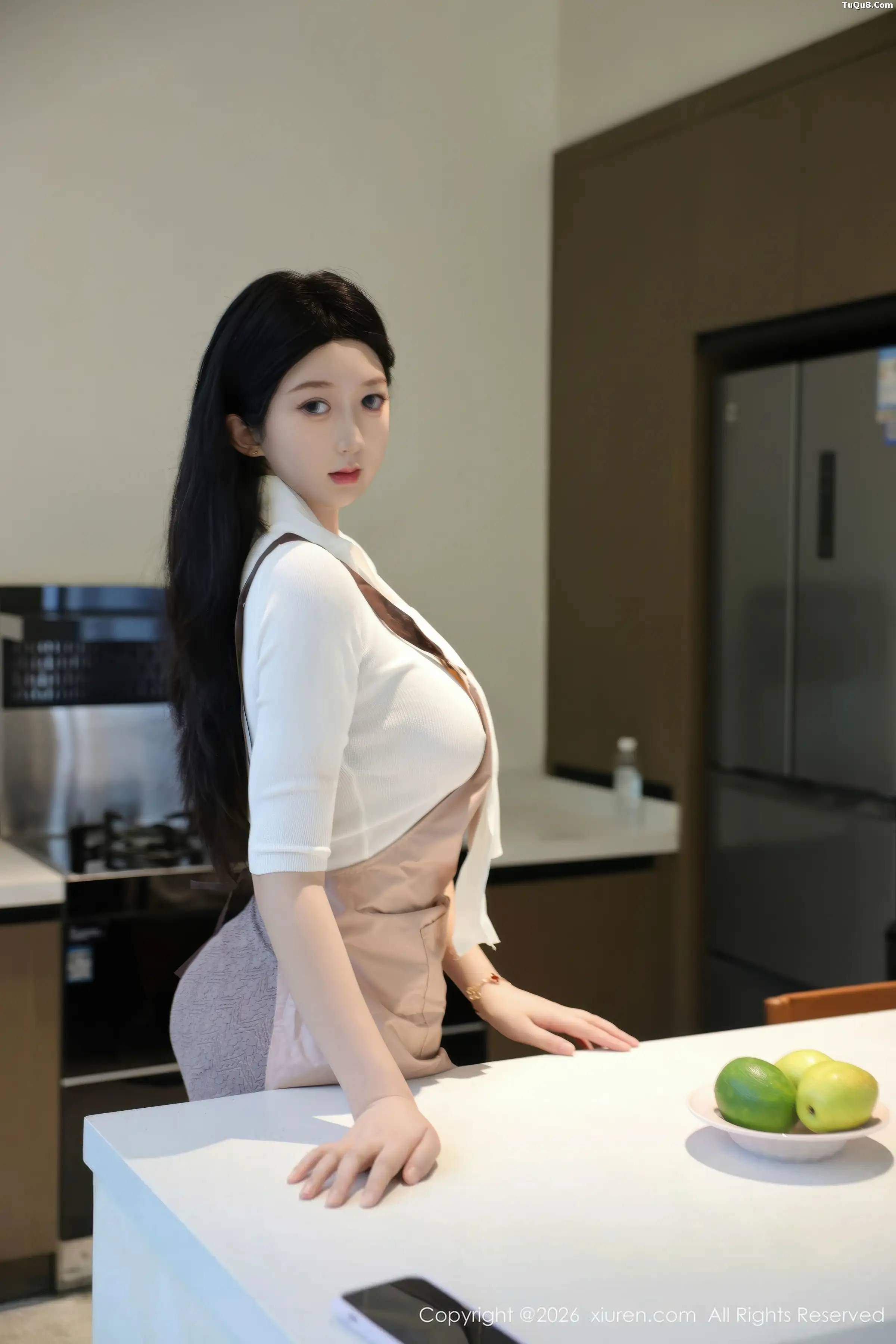   [XiuRen]高清写真图 2026.01.08 No.11207 奶思兔 黑色情趣内衣第28张图片